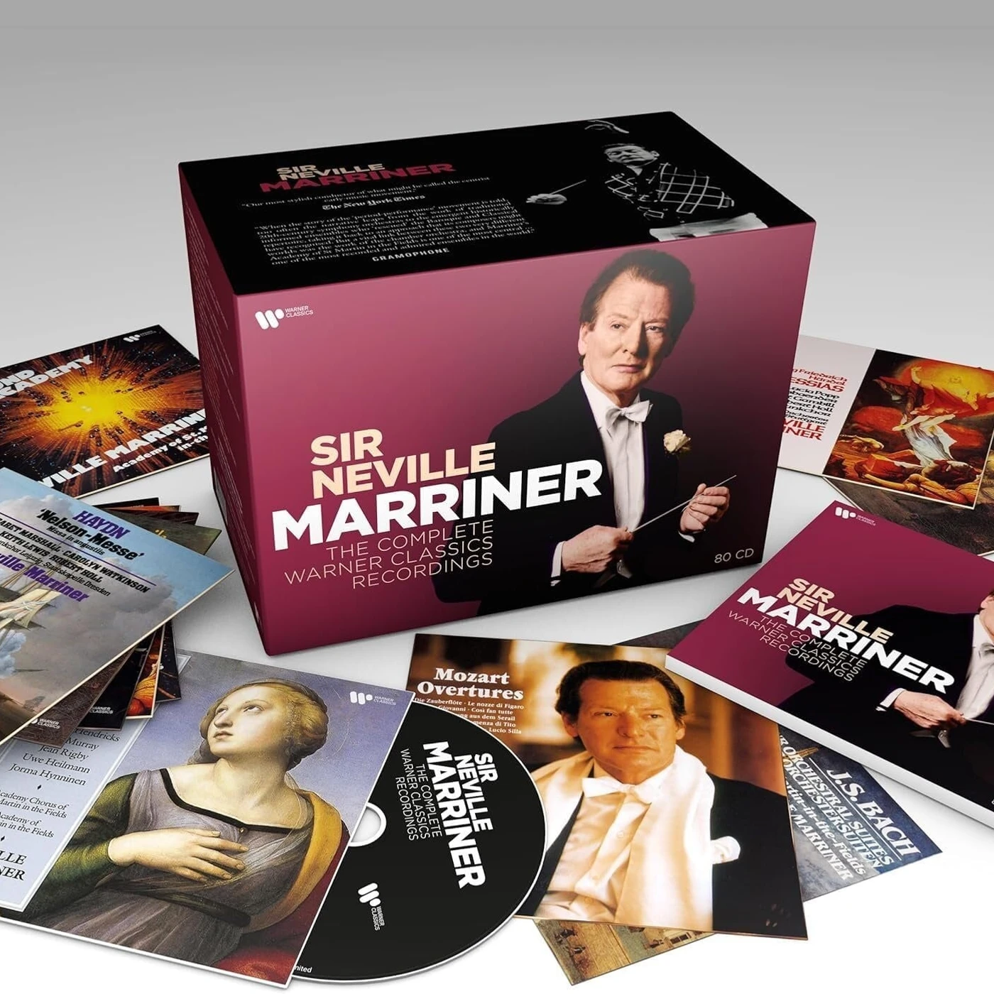 Sir Neville Marriner The Complete Warner Classics Recordings [80CD]