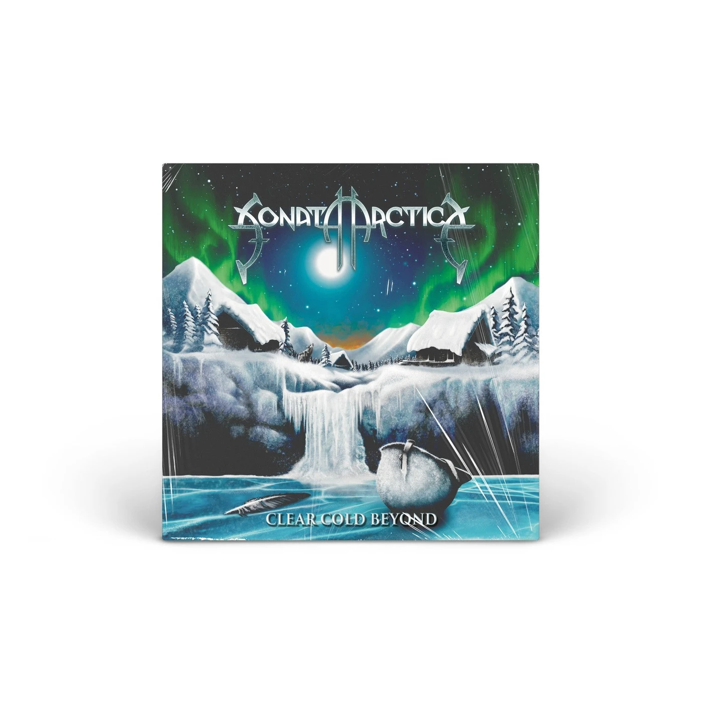 Sonata Arctica Clear Cold Beyond 2LP (white & black marbled) in gatefold Vinyl [2LP]
