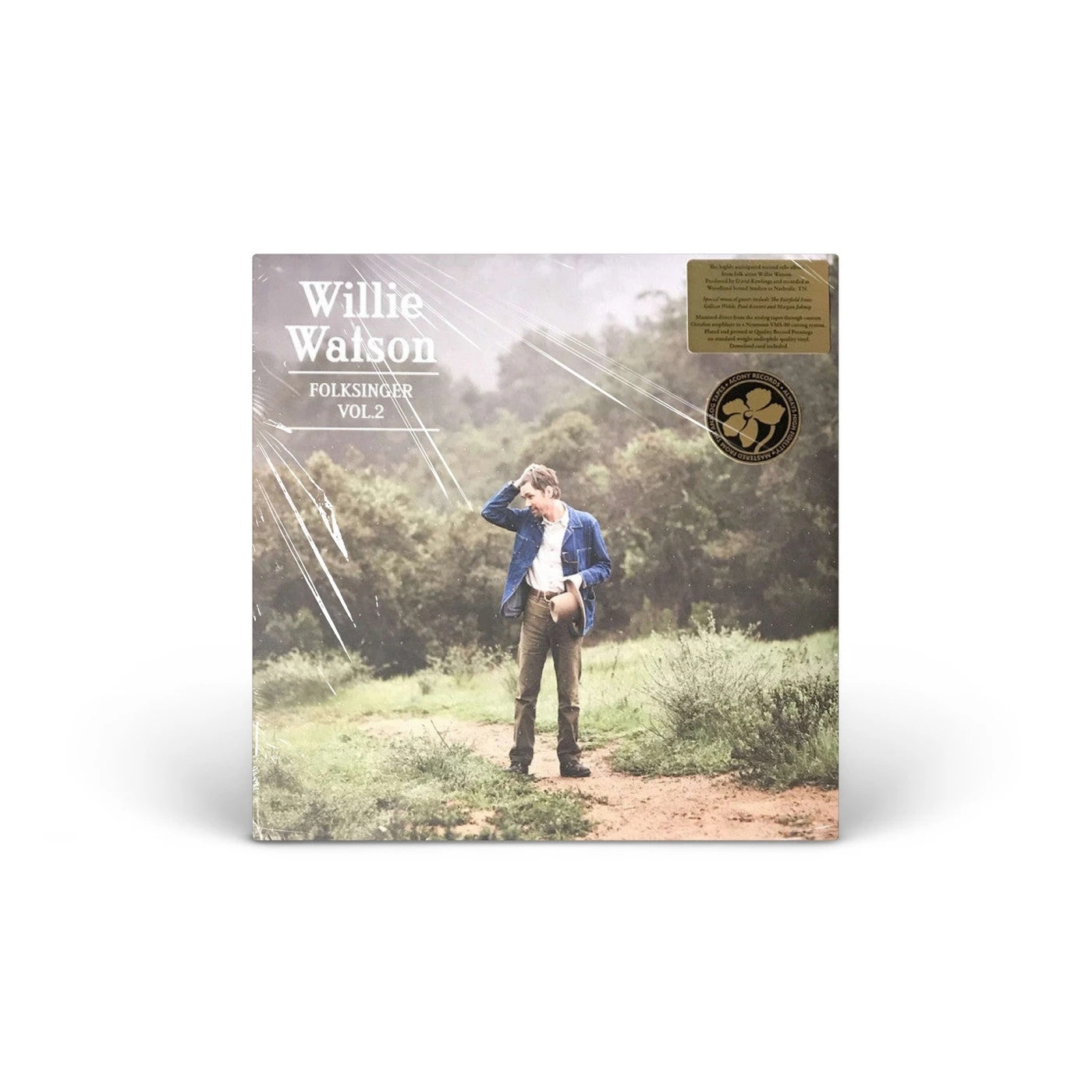 Willie Watson Folksinger Vol. 2 Vinyl [LP]