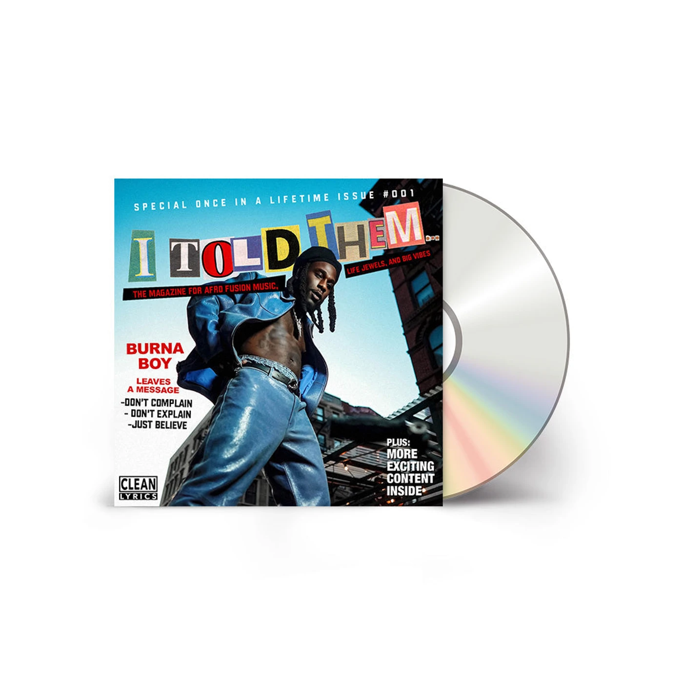 Burna Boy I Told Them… [CD]