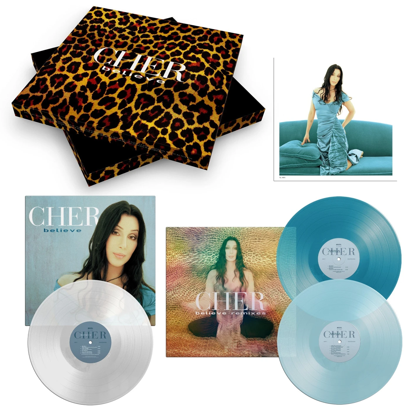 Cher Believe (25th Anniversary Deluxe Edition) Colored Vinyl [3LP]