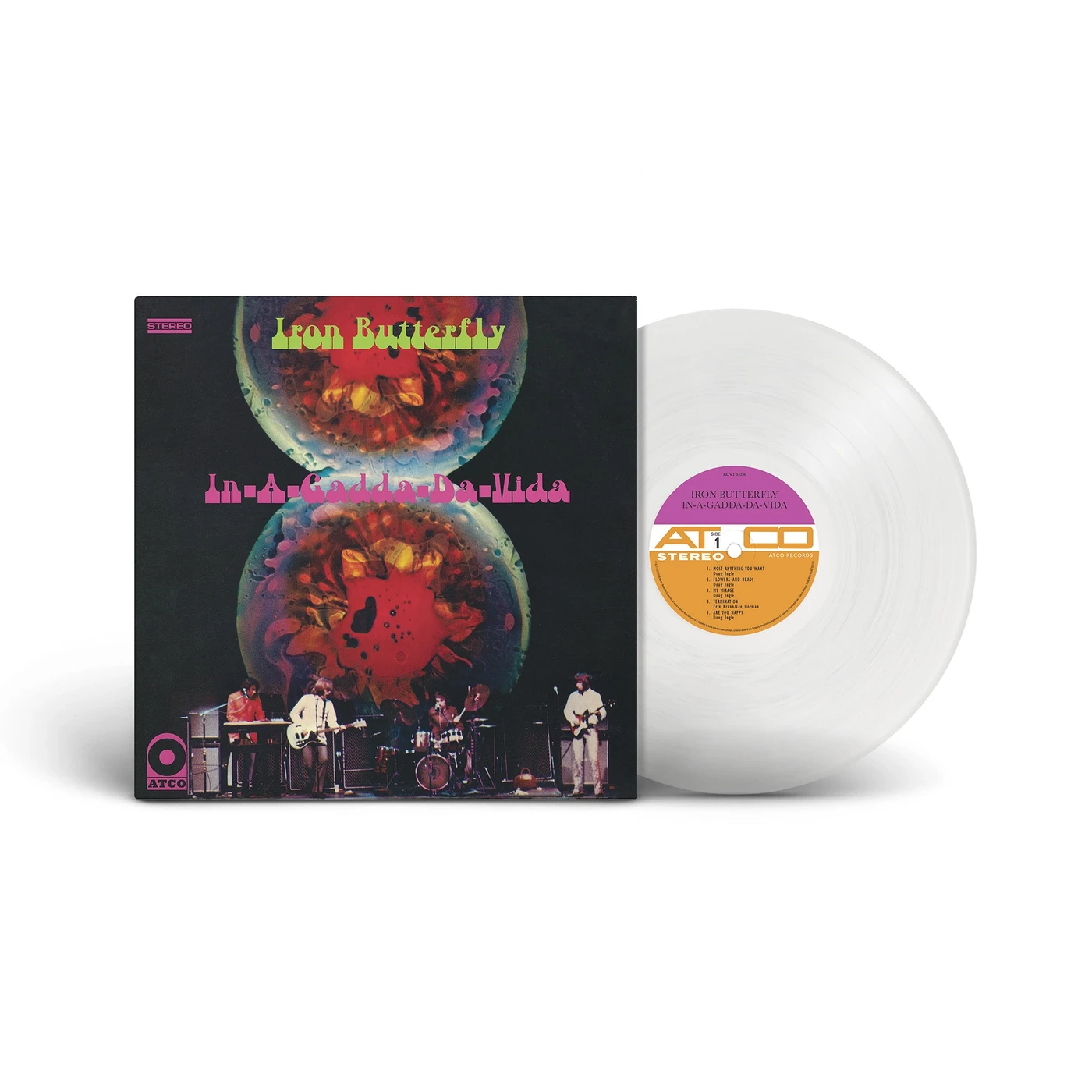 Iron Butterfly In-A-Gadda-Da-Vida (Crystal Clear) Vinyl [LP]