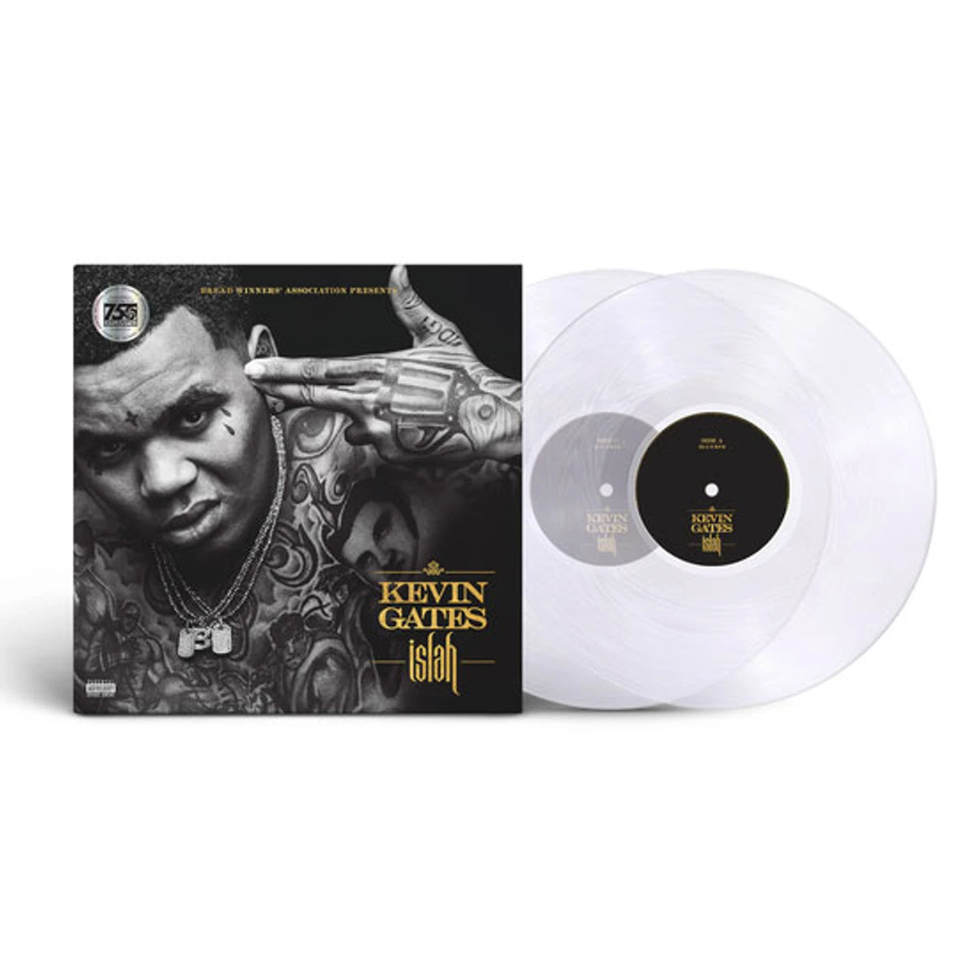 Kevin Gates Islah (Clear) Vinyl [2LP]