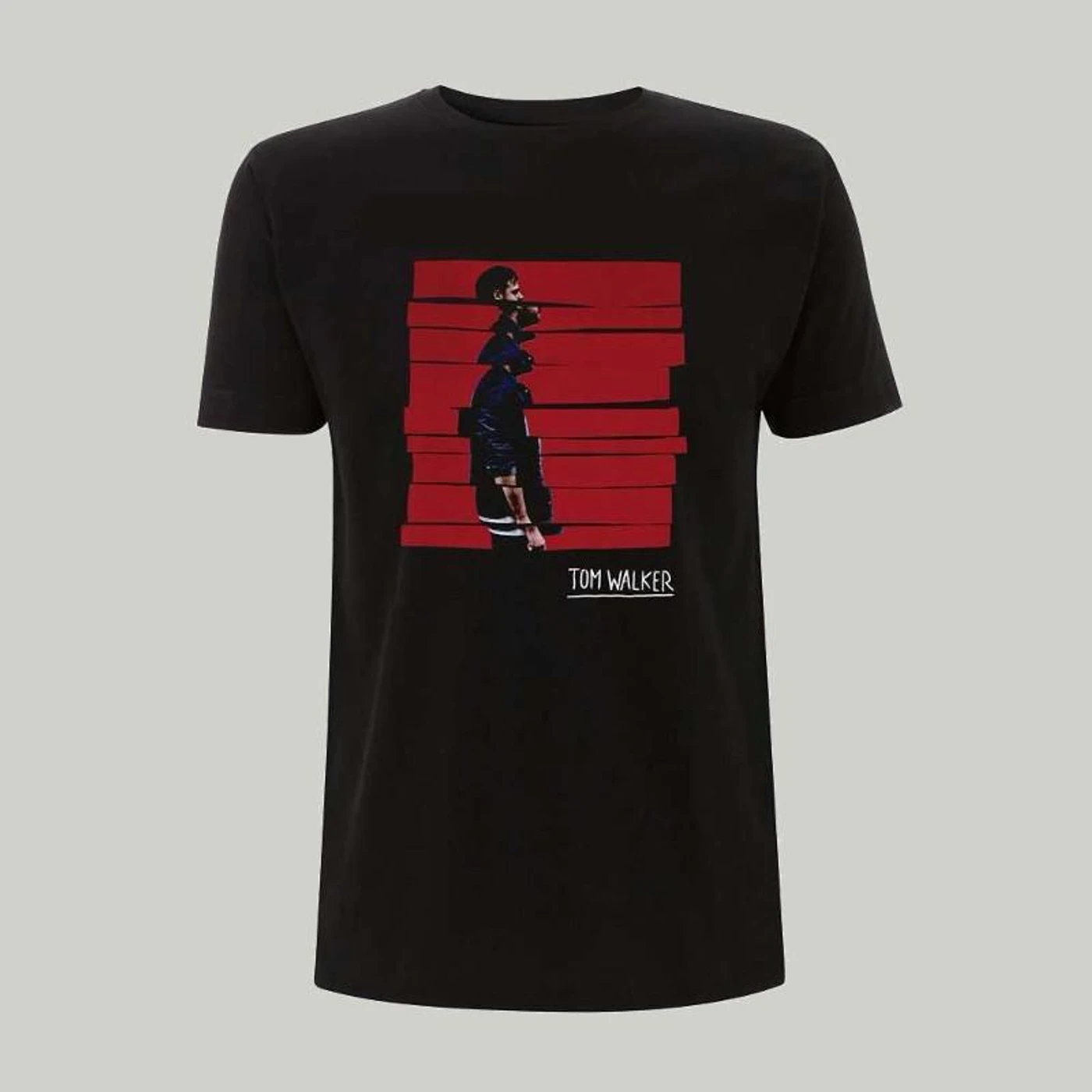 TOM WALKER BLACK T-SHIRT