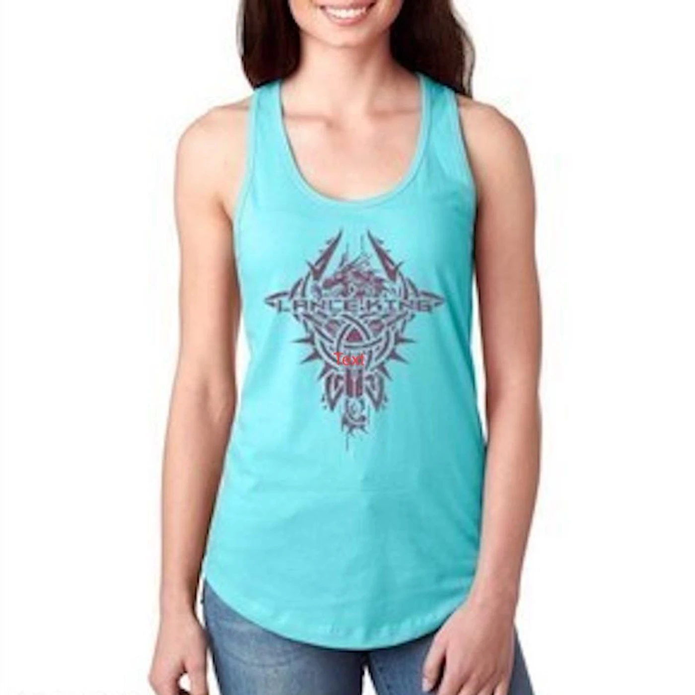 Lance King - Ladies Racerback Tank