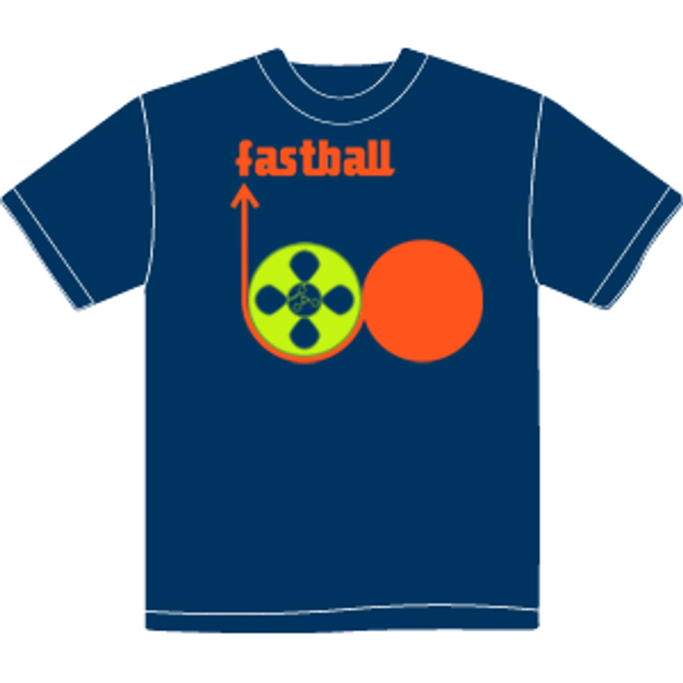 Fastball - Tape Reel Tee (Blue)