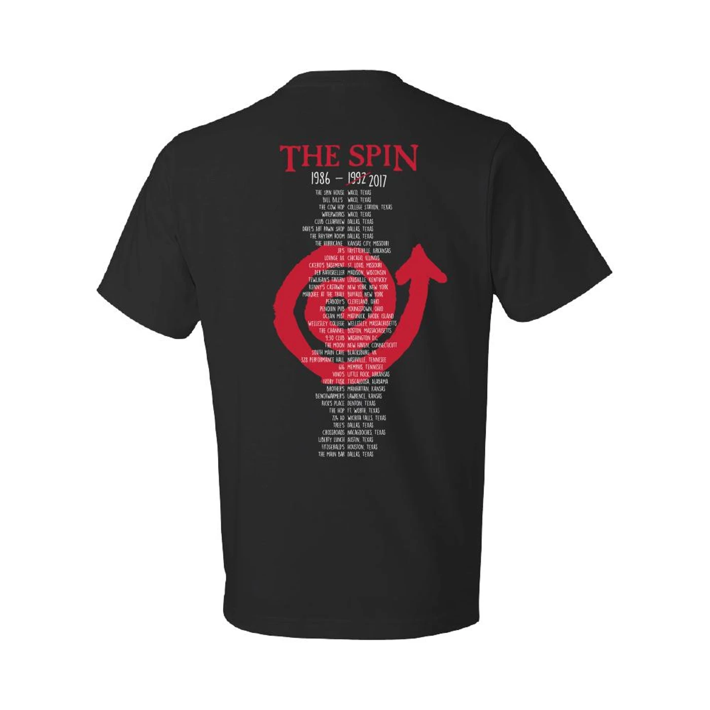 Spin 25 Year Reunion Tee (Black)