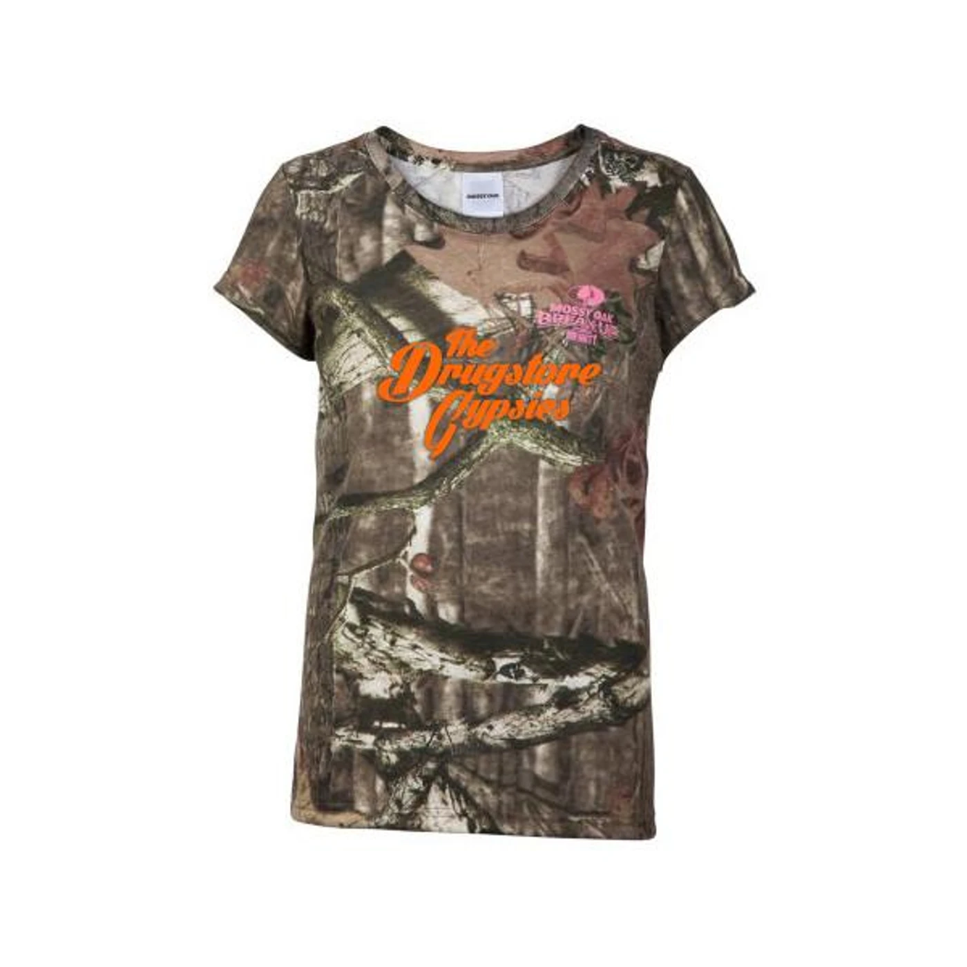 The Drugstore Gypsies - Ladies Logo Tee (Camo)