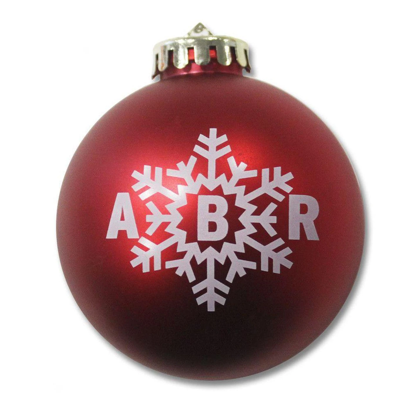 August Burns Red Snowflake Ornament - Black or Red