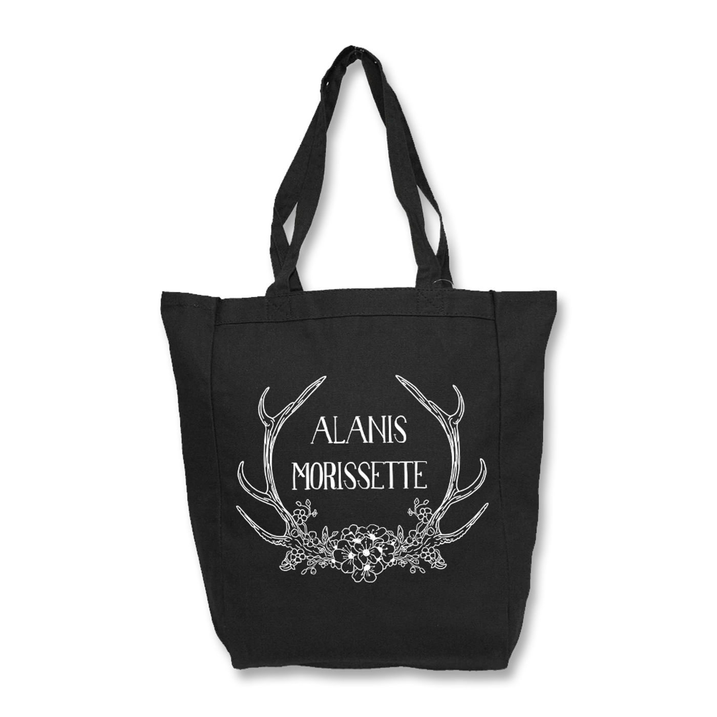 Alanis Morissette Antlers Tote Bag
