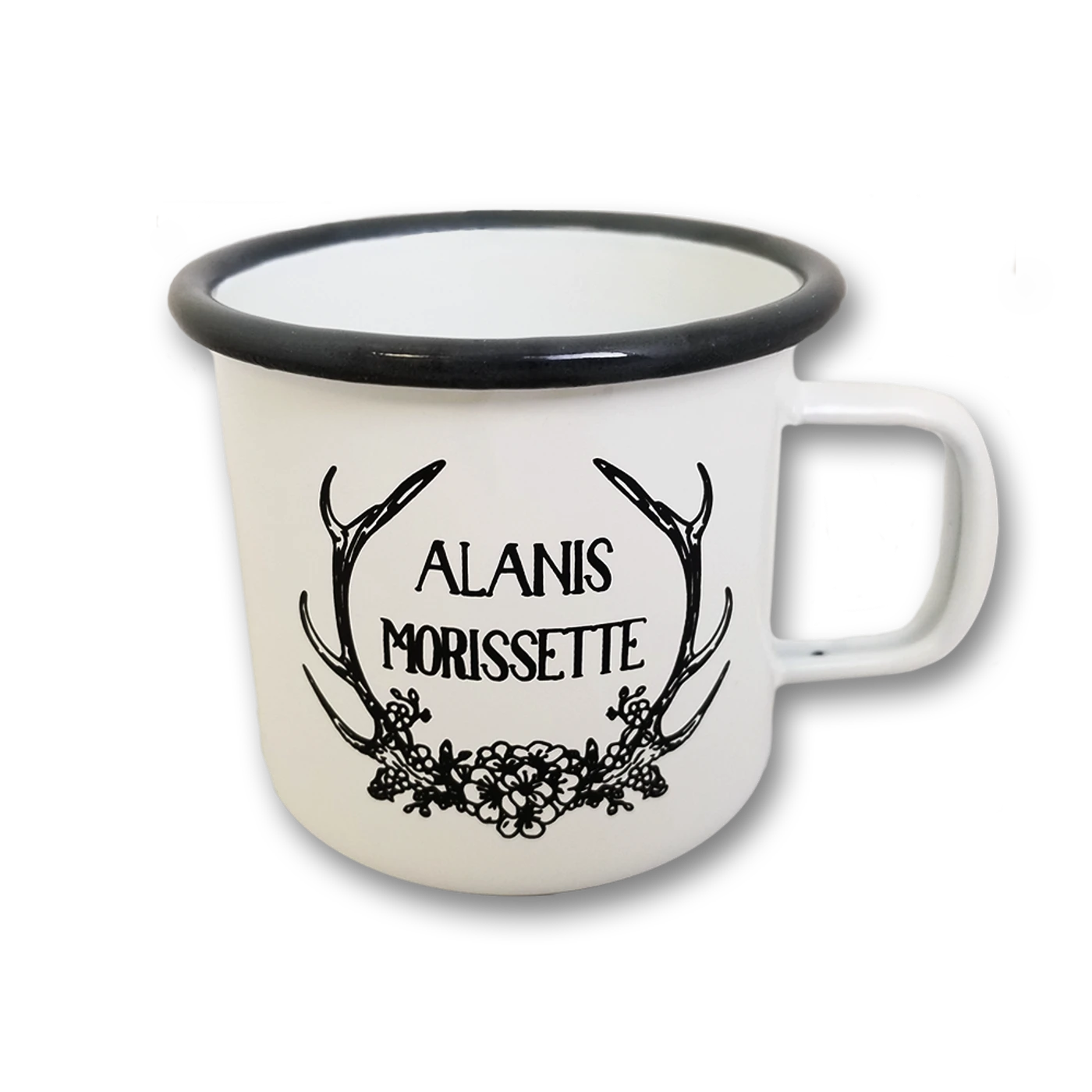 Alanis Morissette Antlers Campfire Mug