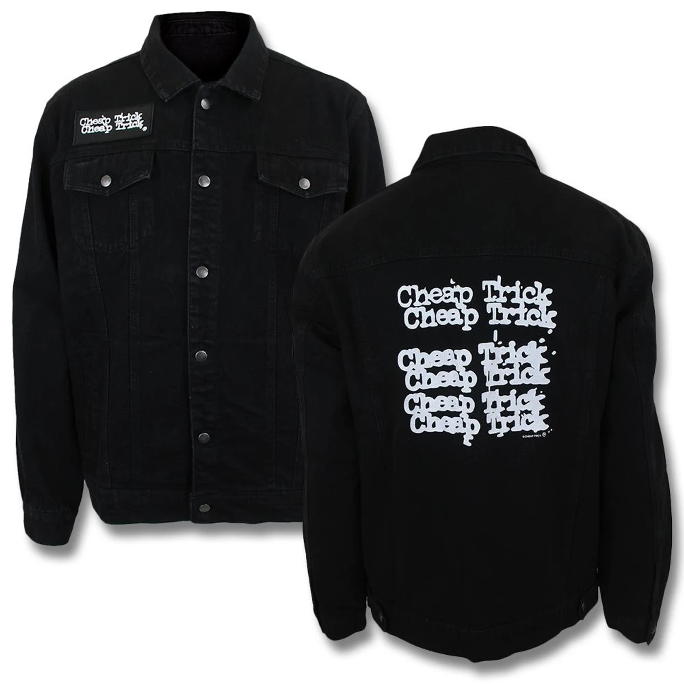 Cheap Trick Logo Denim Jacket