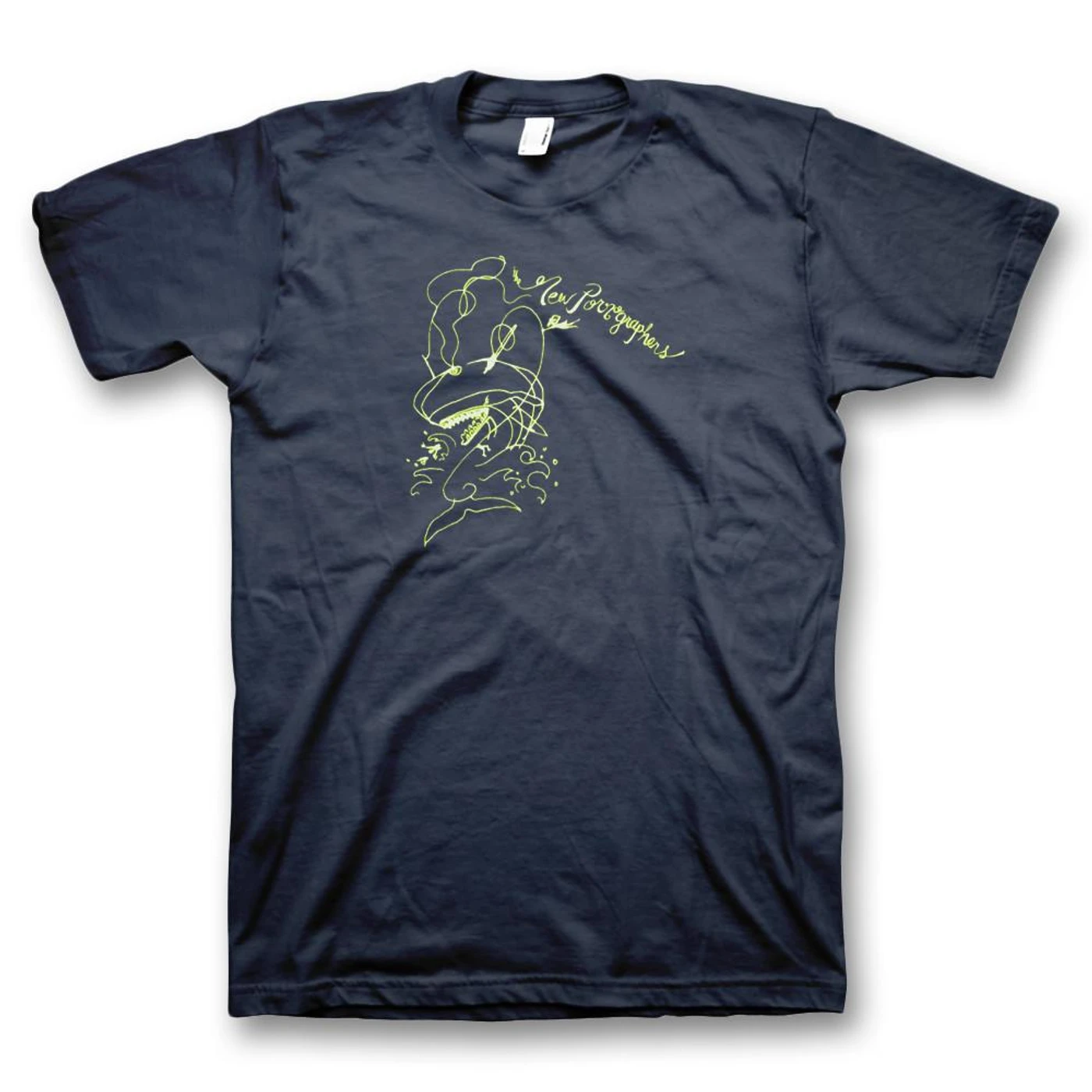 The New Pornographers Whale T-Shirt - Men's