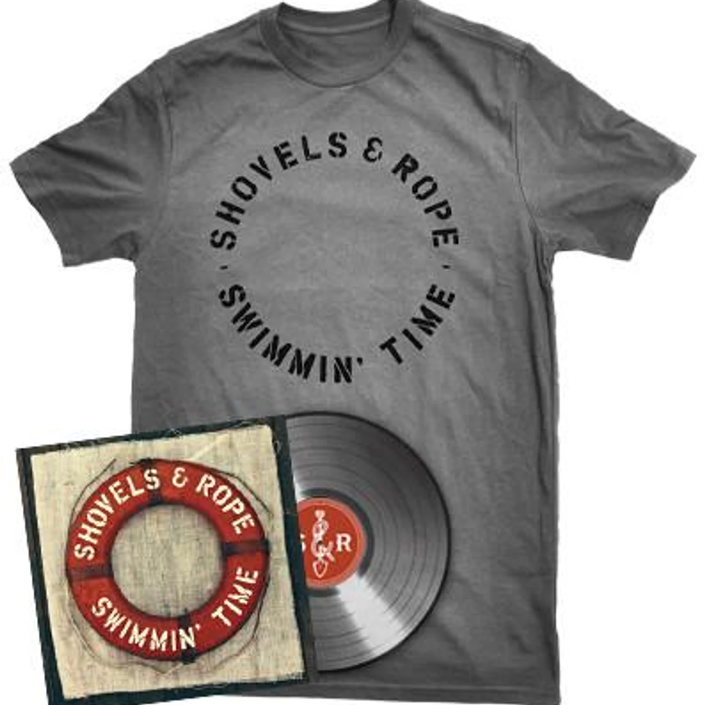 Shovels & Rope Swimmin' Time BUNDLE: Vinyl + T-shirt