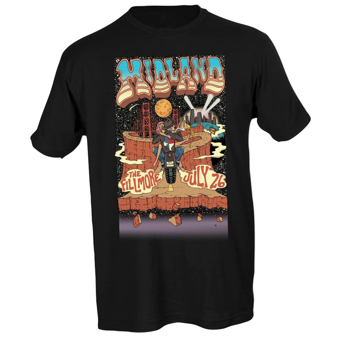 Midland Fillmore July 26th Event T-Shirt