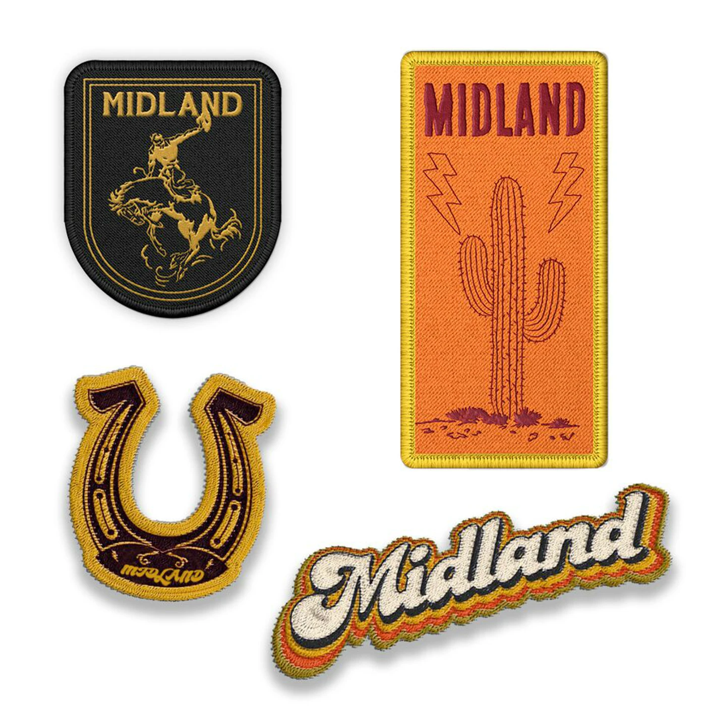 Midland Western Patch Set