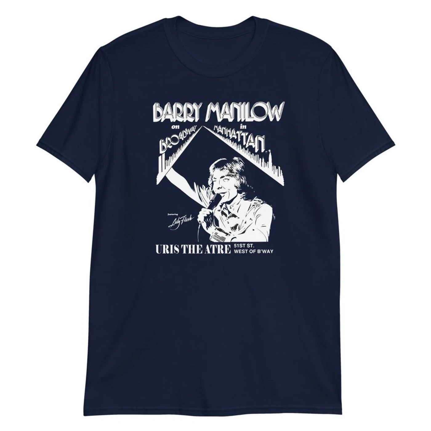 Barry Manilow 1976 Uris Theatre Tee