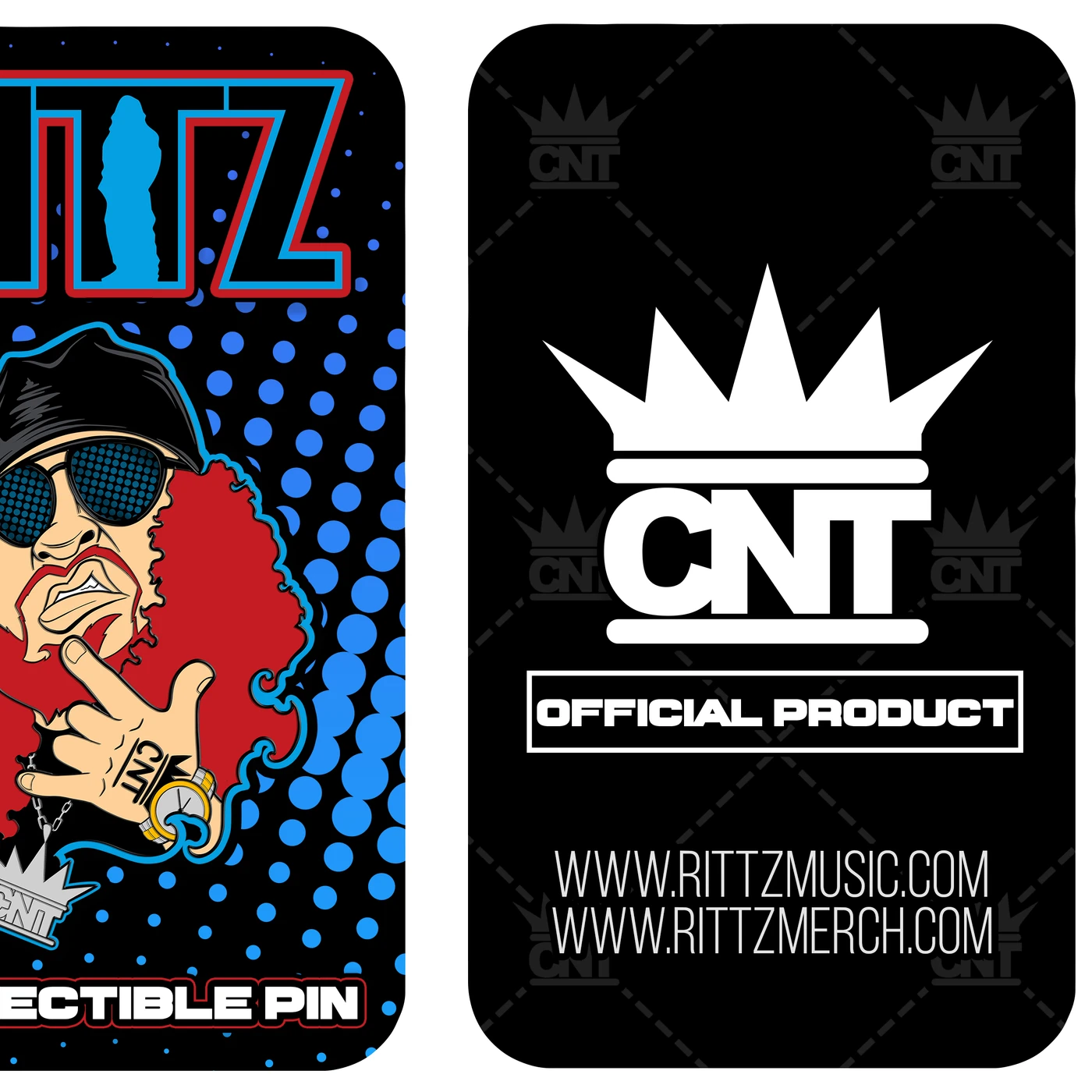 Rittz Cartoon Hat Pin
