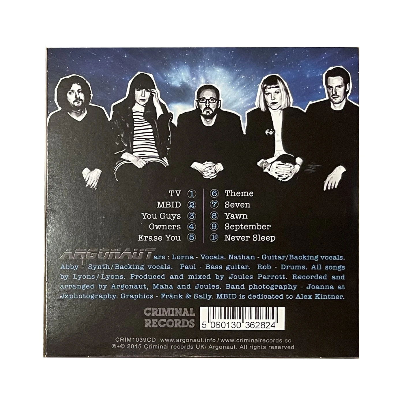 Argonaut - Try (CD Album)