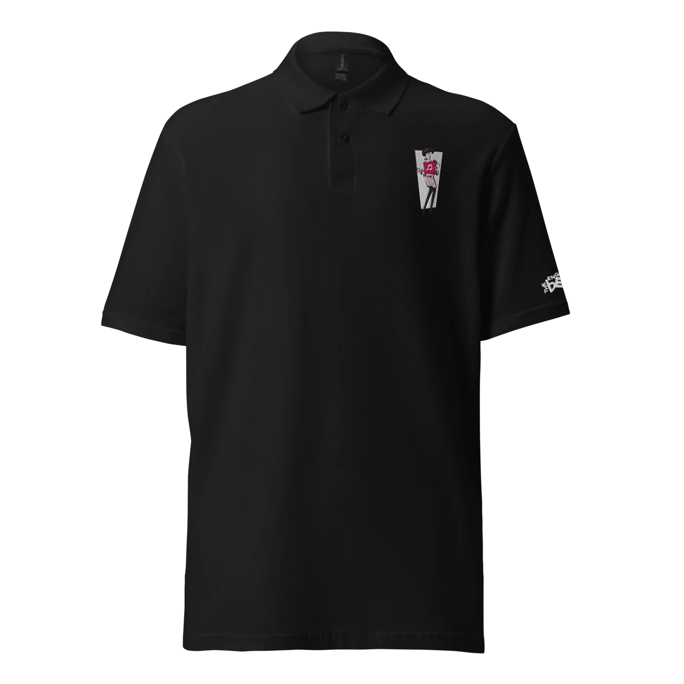 The English Beat Beat Girl Embroidered Polo