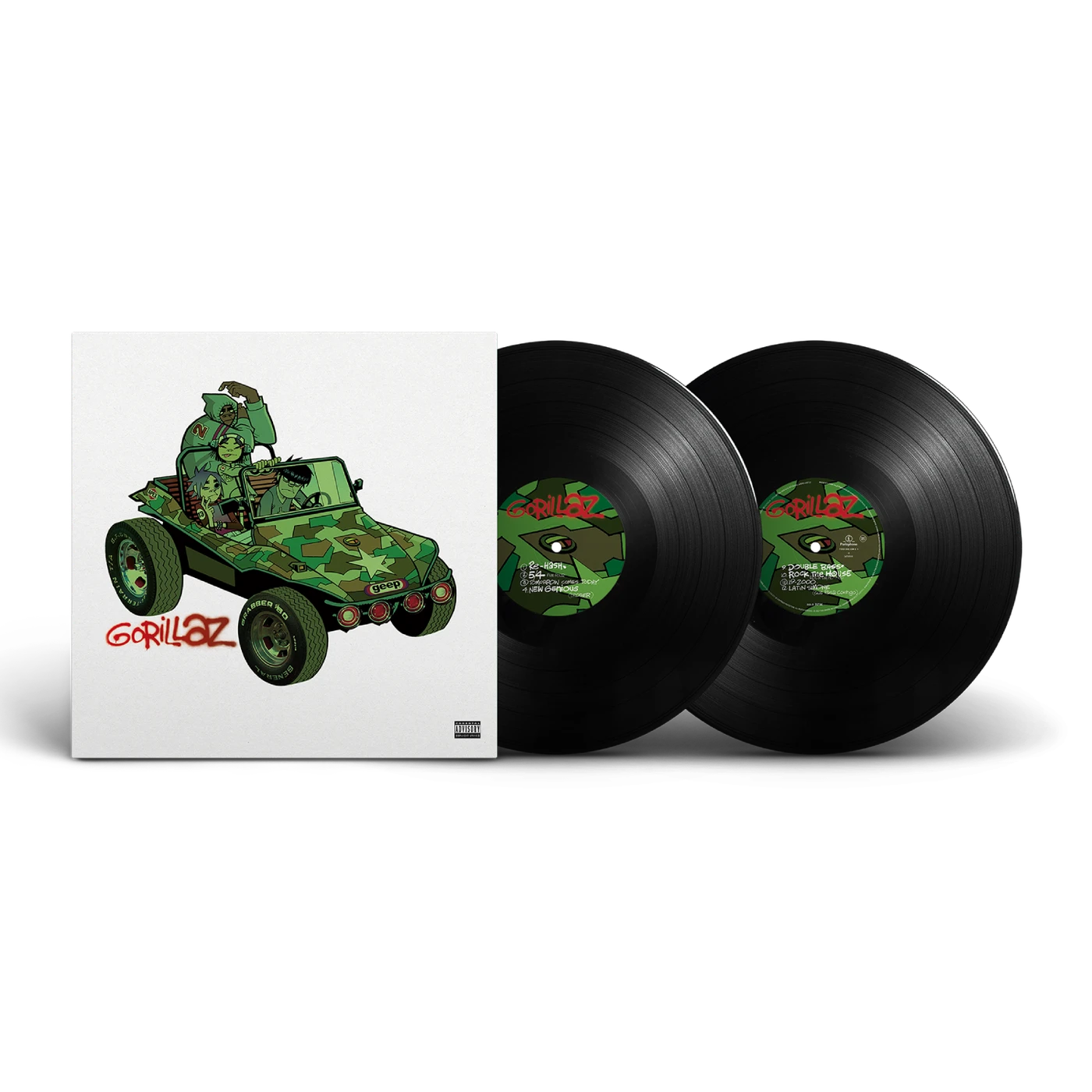 Gorillaz (2LP Black) (Vinyl)
