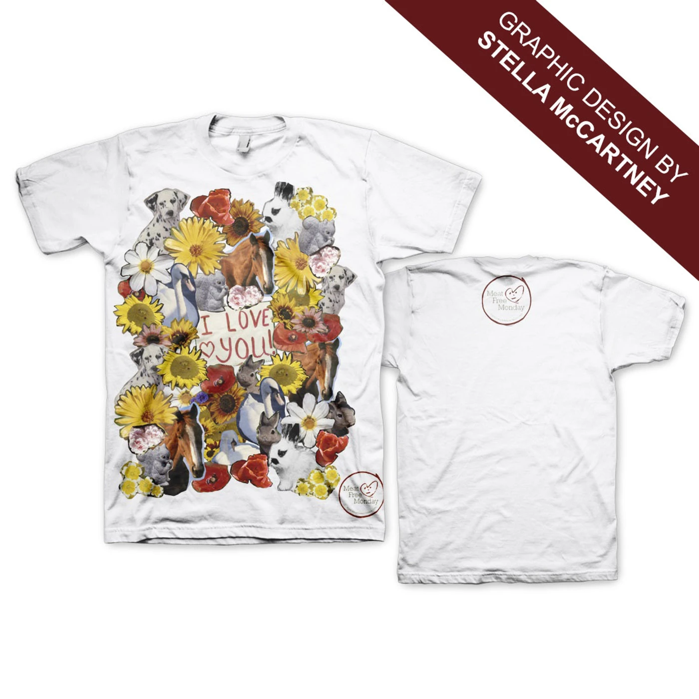Meat Free Monday Postcard T-Shirt