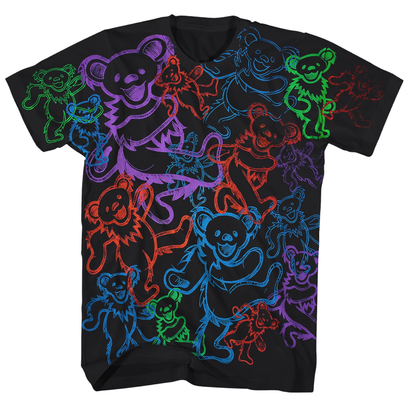 Grateful Dead T-Shirt | On The Road Again '80 Tour Shirt (Reissue)