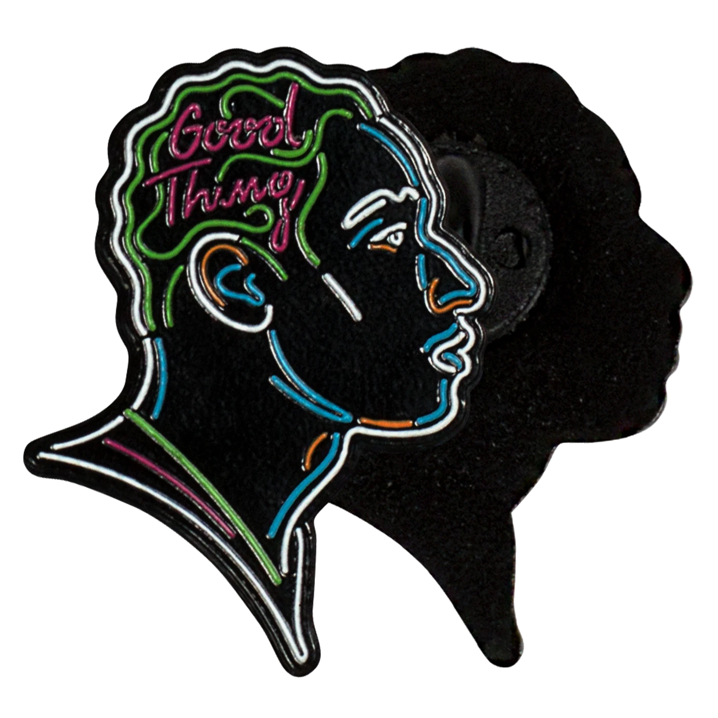 Leon Bridges Neon Lapel Pin