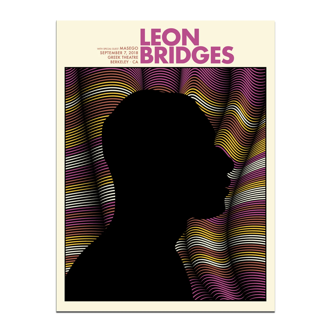 Leon Bridges Berkeley Greek TheatreSeptember 7, 2018