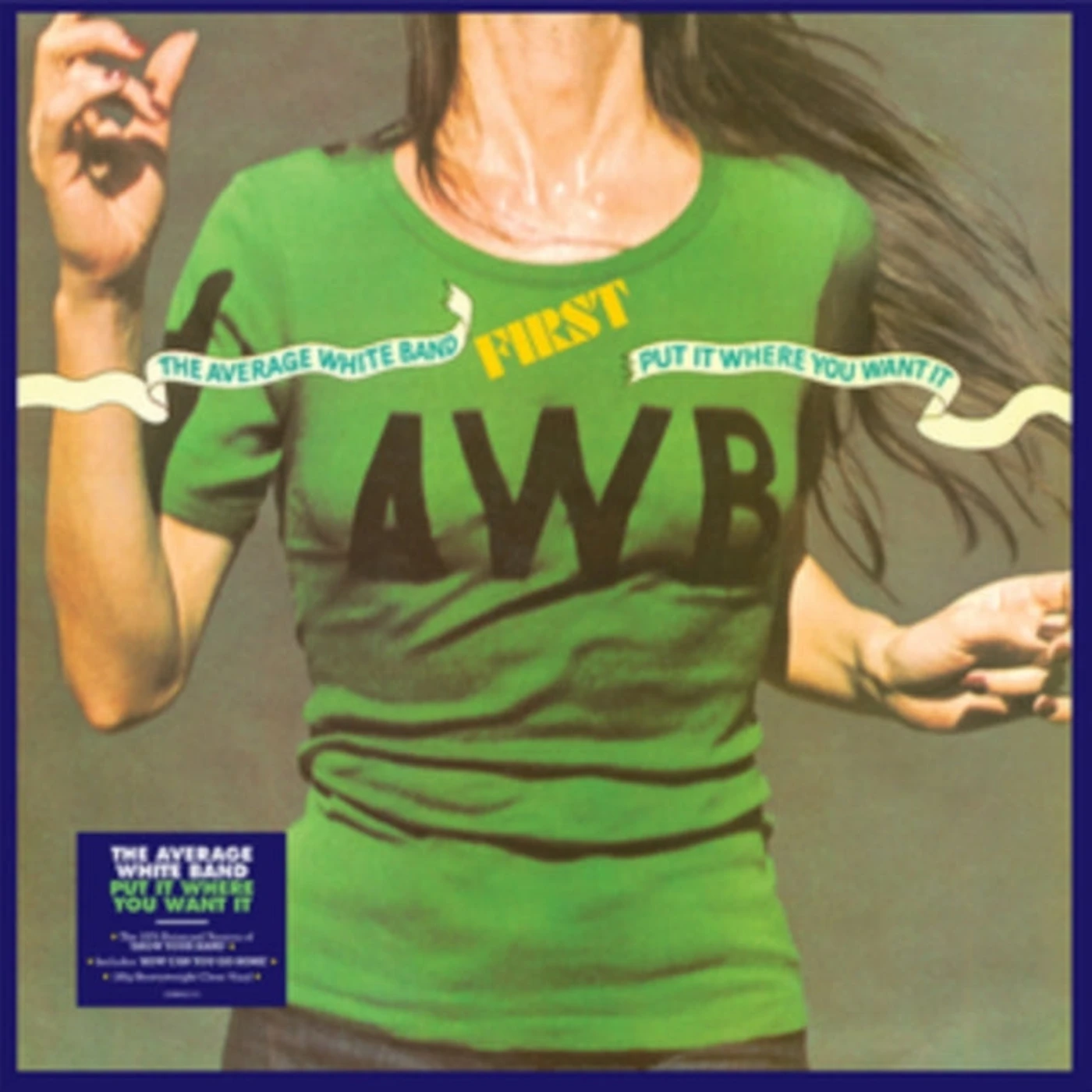Average White Band LP Vinyl Record - Put It Where You Want It (Clear Vinyl)