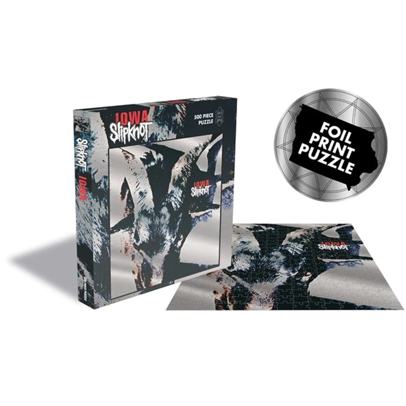Slipknot Jigsaws - Iowa (500 Piece Foil Jigsaw Puzzle)
