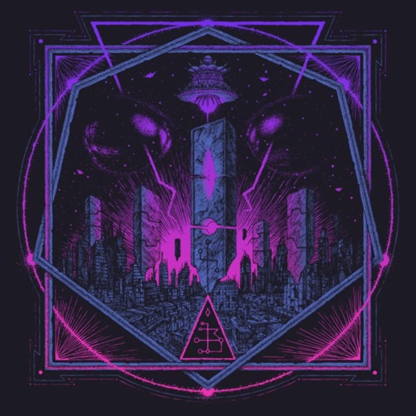 Hollywood Burns LP - The Age Of The Saucers (Vinyl)