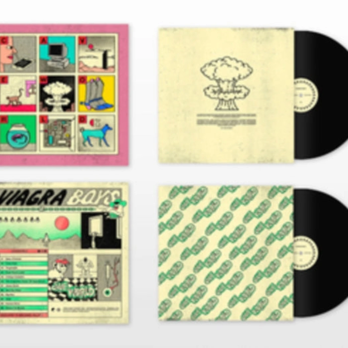 Viagra Boys LP Vinyl Record - Cave World