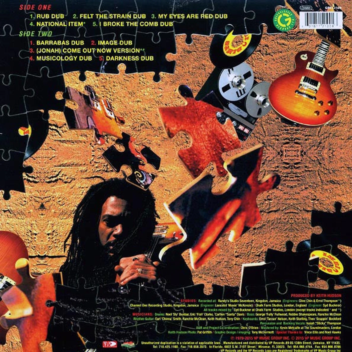 Keith Hudson  LP -  Rasta Communication In Dub (Vinyl)