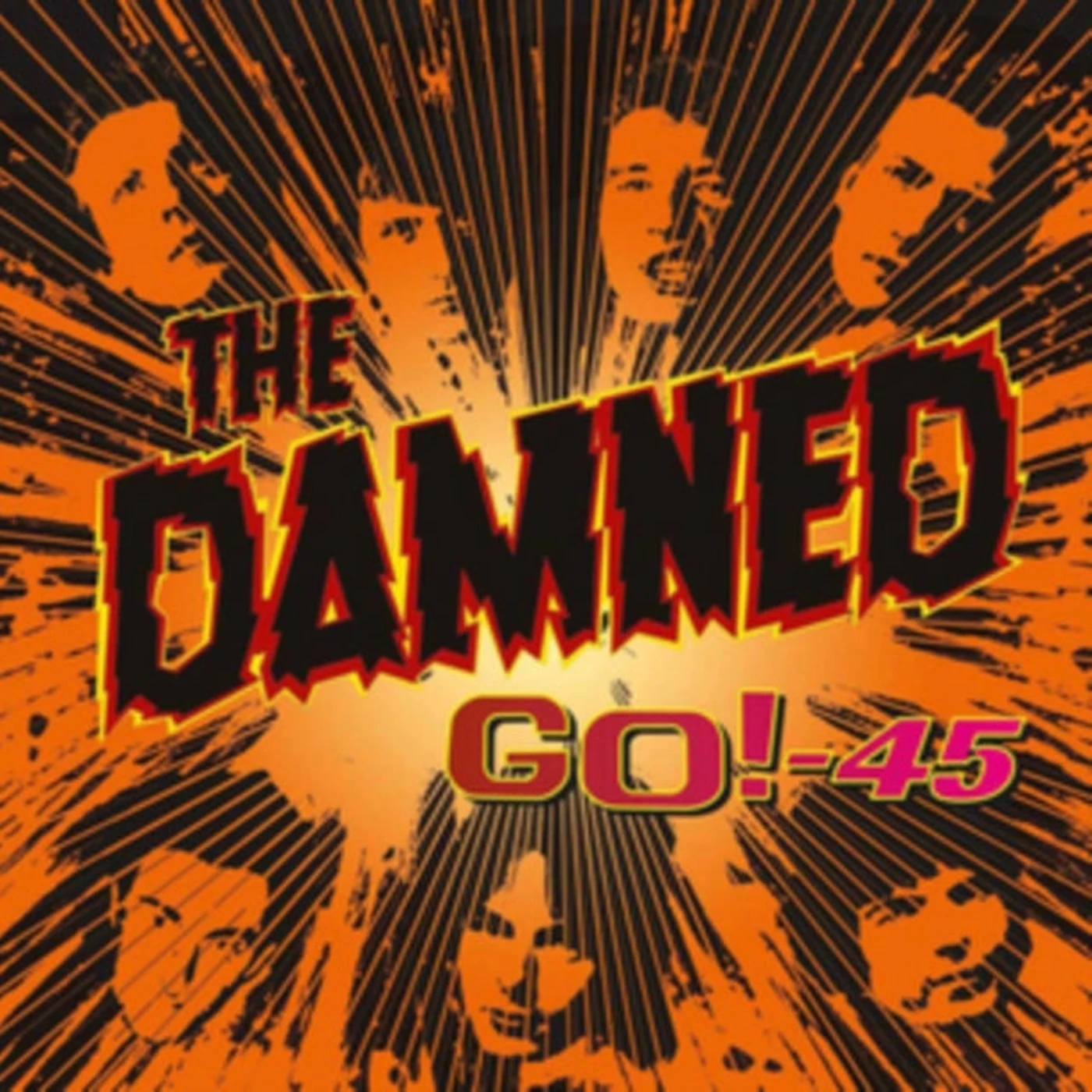 The Damned LP Vinyl Record - Go - 45