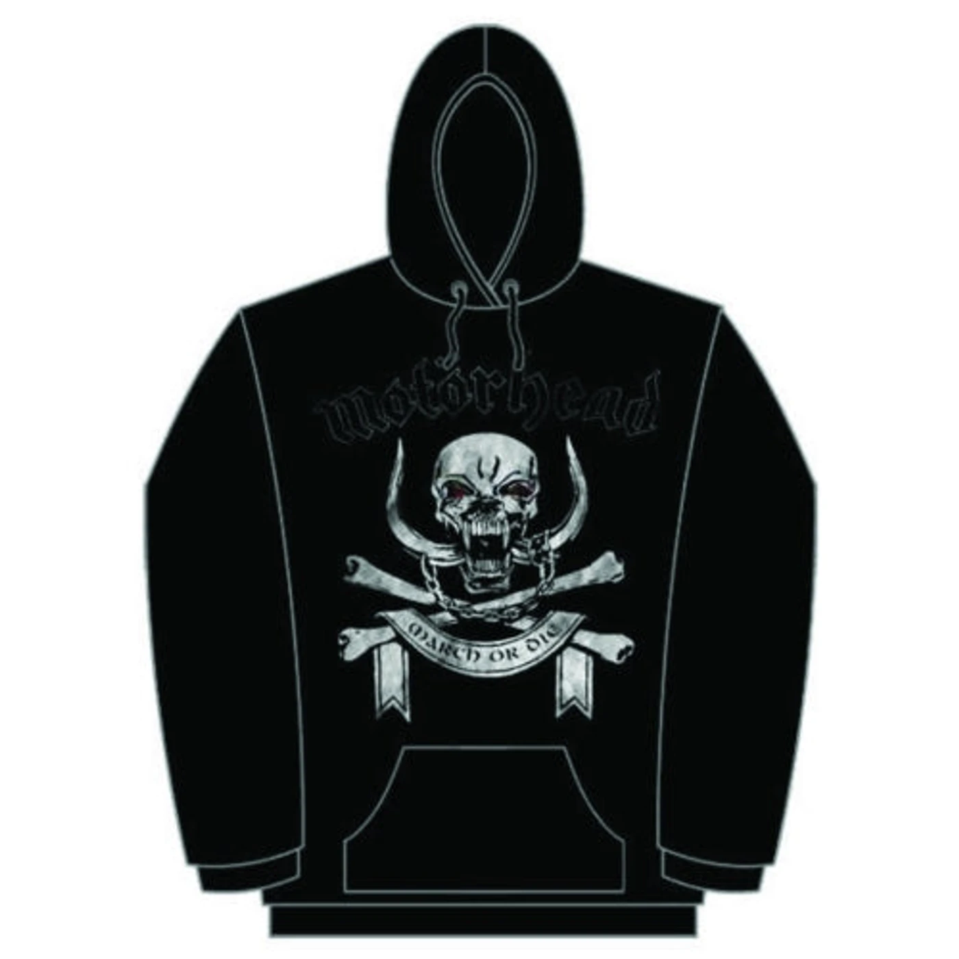 Motörhead Hoodie - March or Die