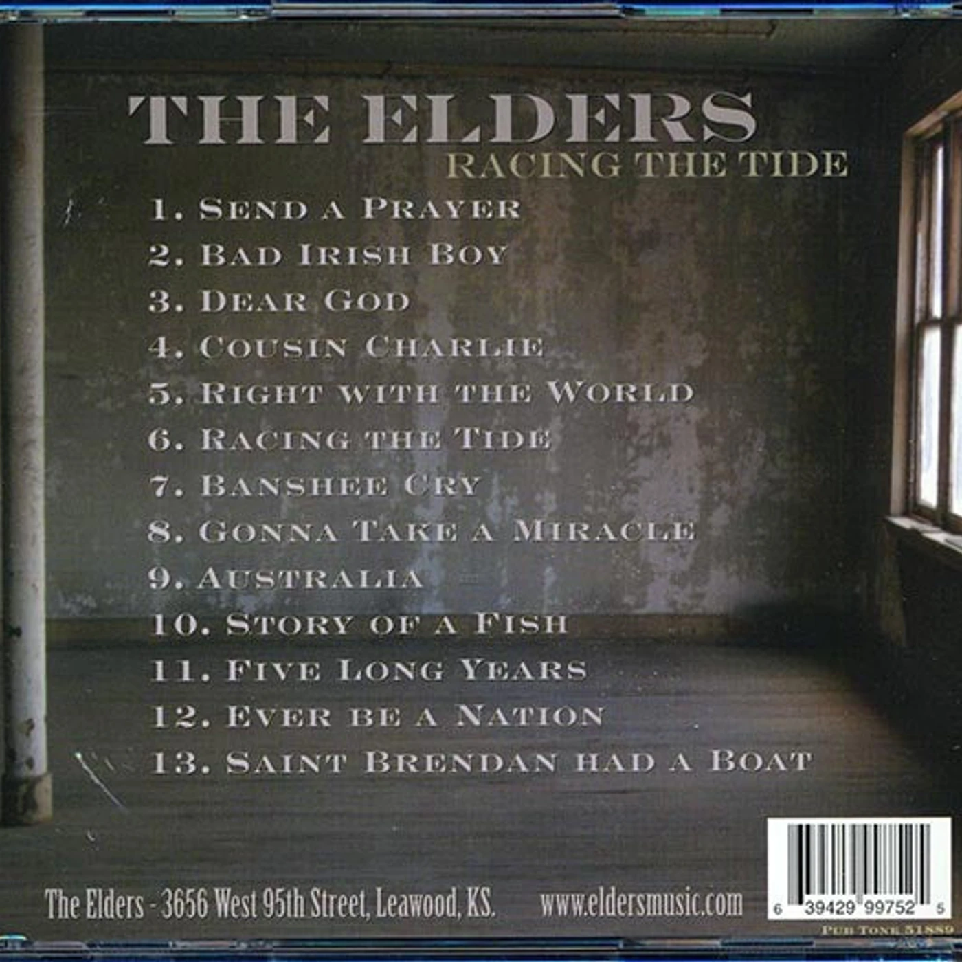 The Elders  CD -  Racing The Tide