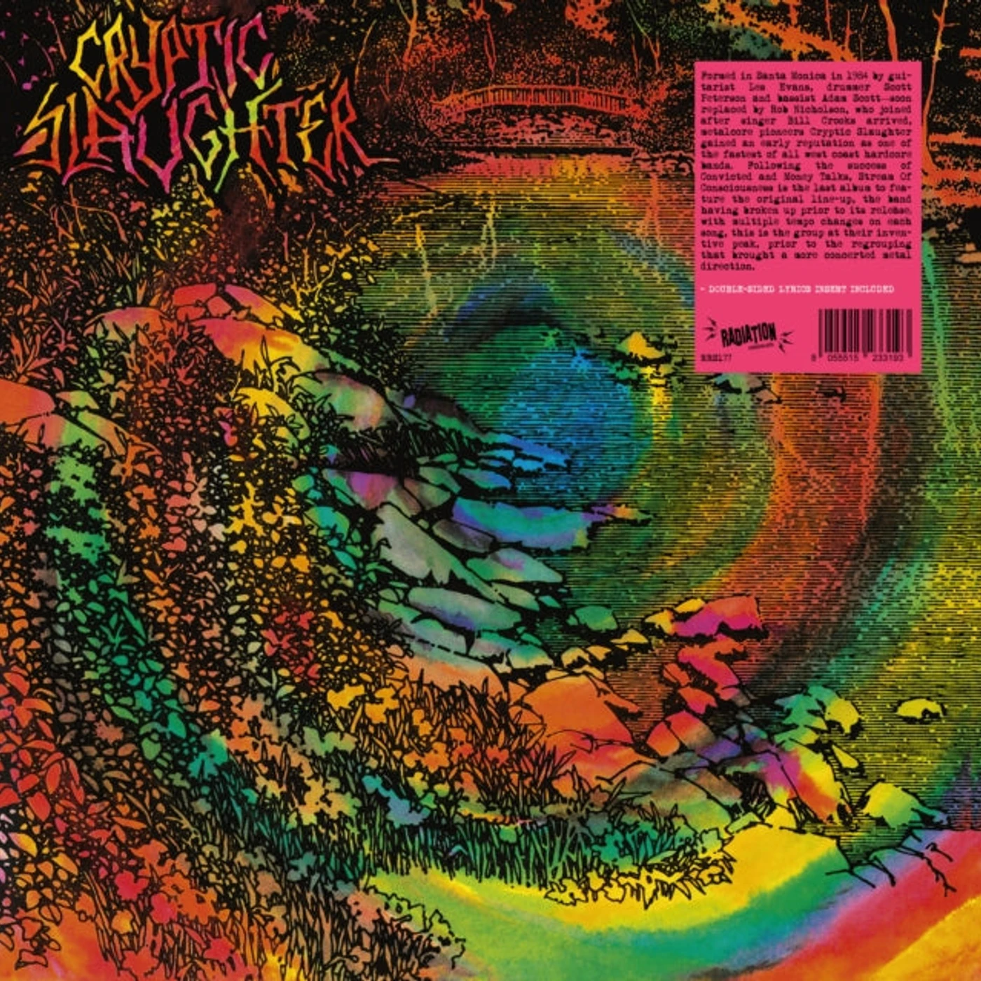 Cryptic Slaughter LP Vinyl Record  Stream Of Consciousness