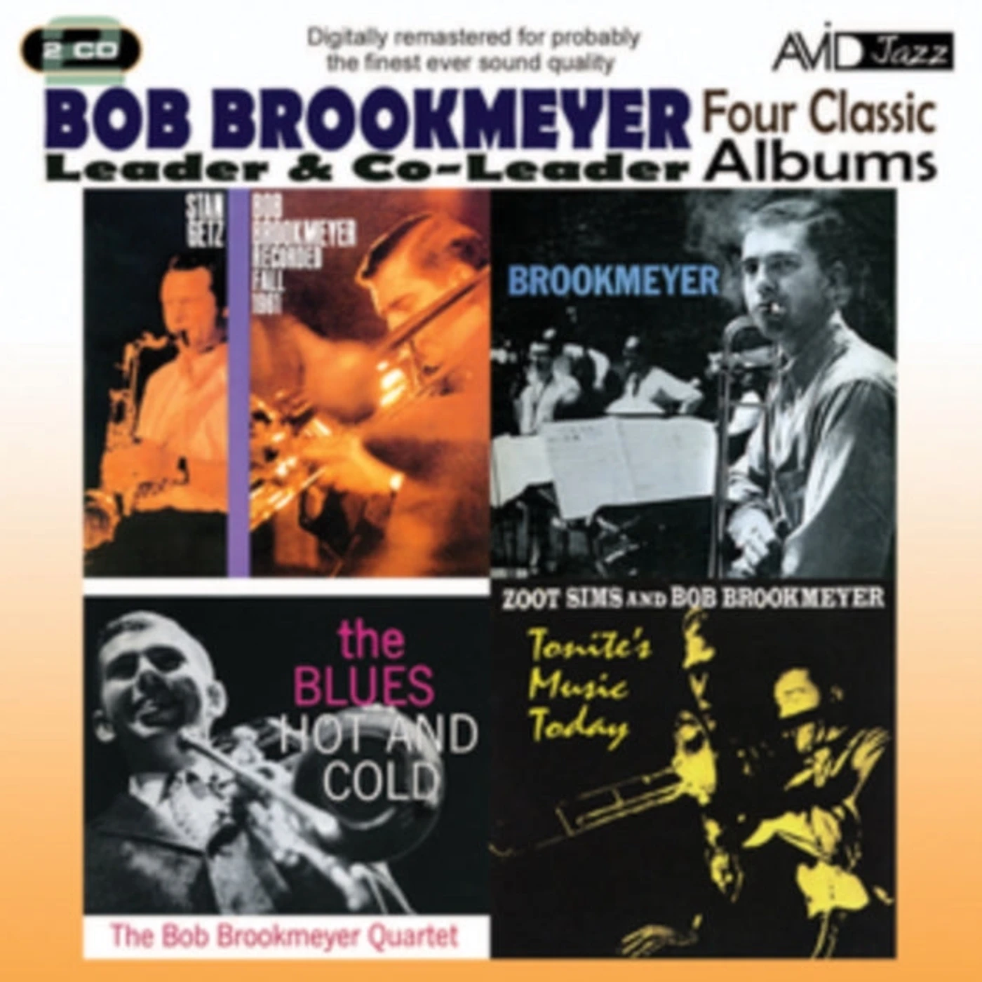 Bob Brookmeyer CD - Four Classic Albums (Recorded Fall 19 61 / Brookmeyer / Tonite's Music Today / The Blues Hot And Cold)