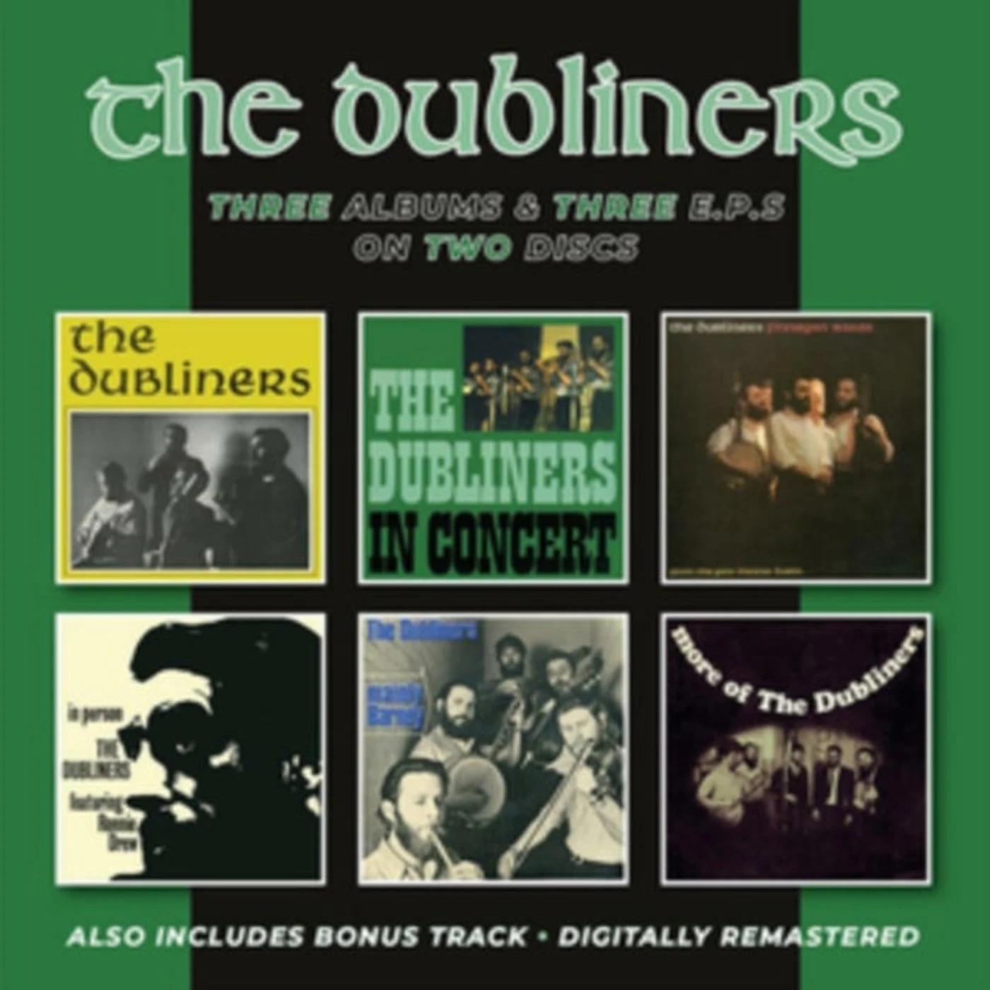 Dubliners CD - The Dubliners / In Concert / Finnegan Wakes / In Person + Mainly B