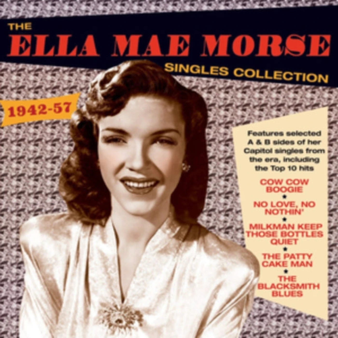 Ella Mae Morse CD - The Ella Mae Morse Singles Collection 19 42-57