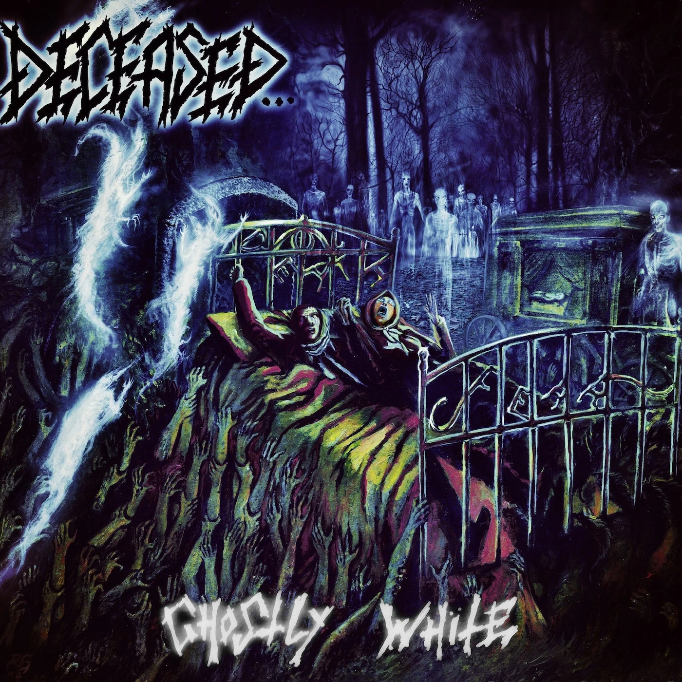 Deceased… LP - Ghostly White (2Lp) (Vinyl)