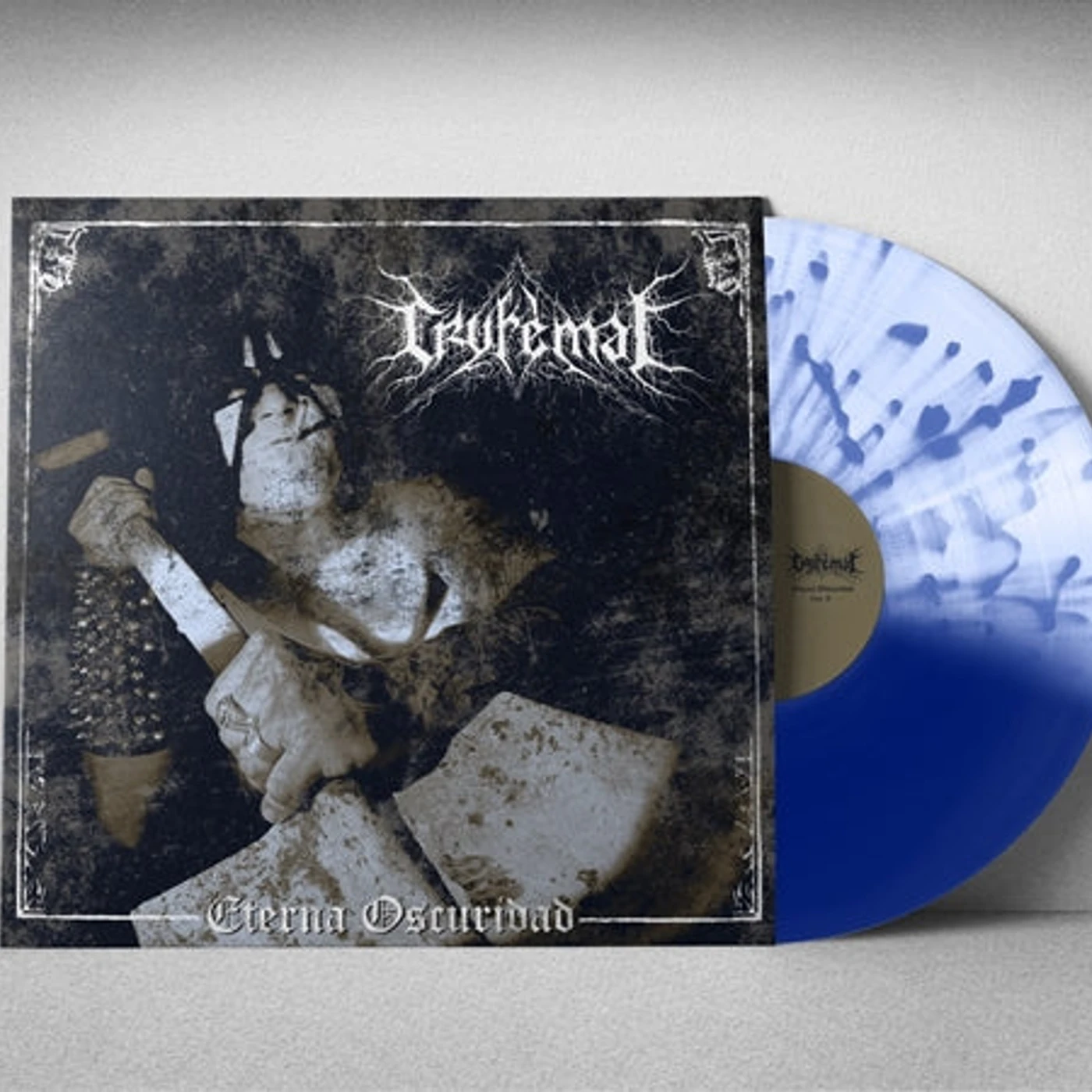 Cryfemal LP - Eterna Oscuridad (Blue/Clear/Blue Splatter Vinyl)