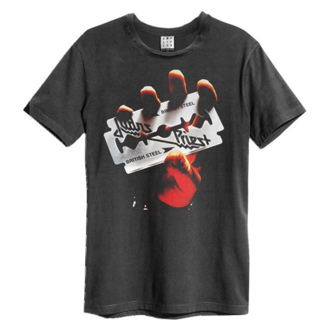 Judas Priest  T Shirt -  British Steel Amplified Vintage