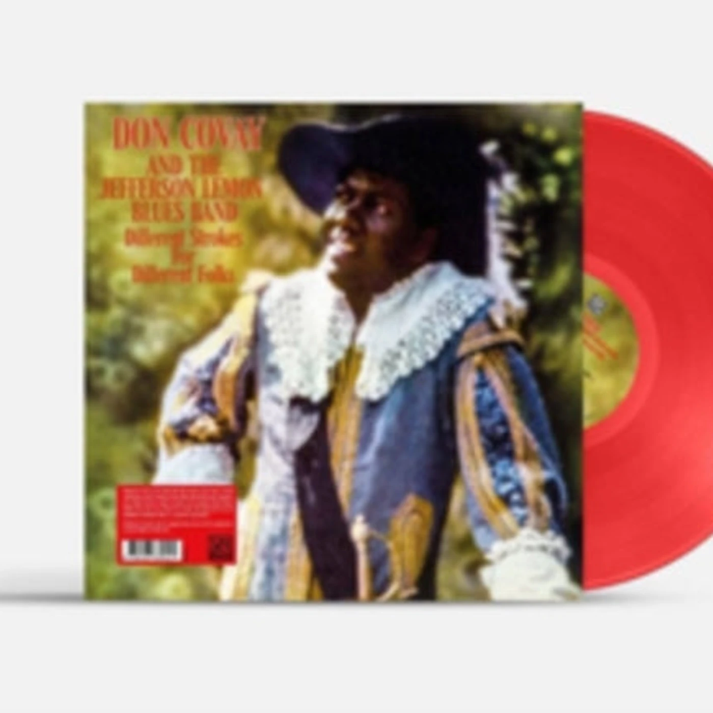 Don Covay LP - Different Strokes For Different Folks (Transparent Red Vinyl)