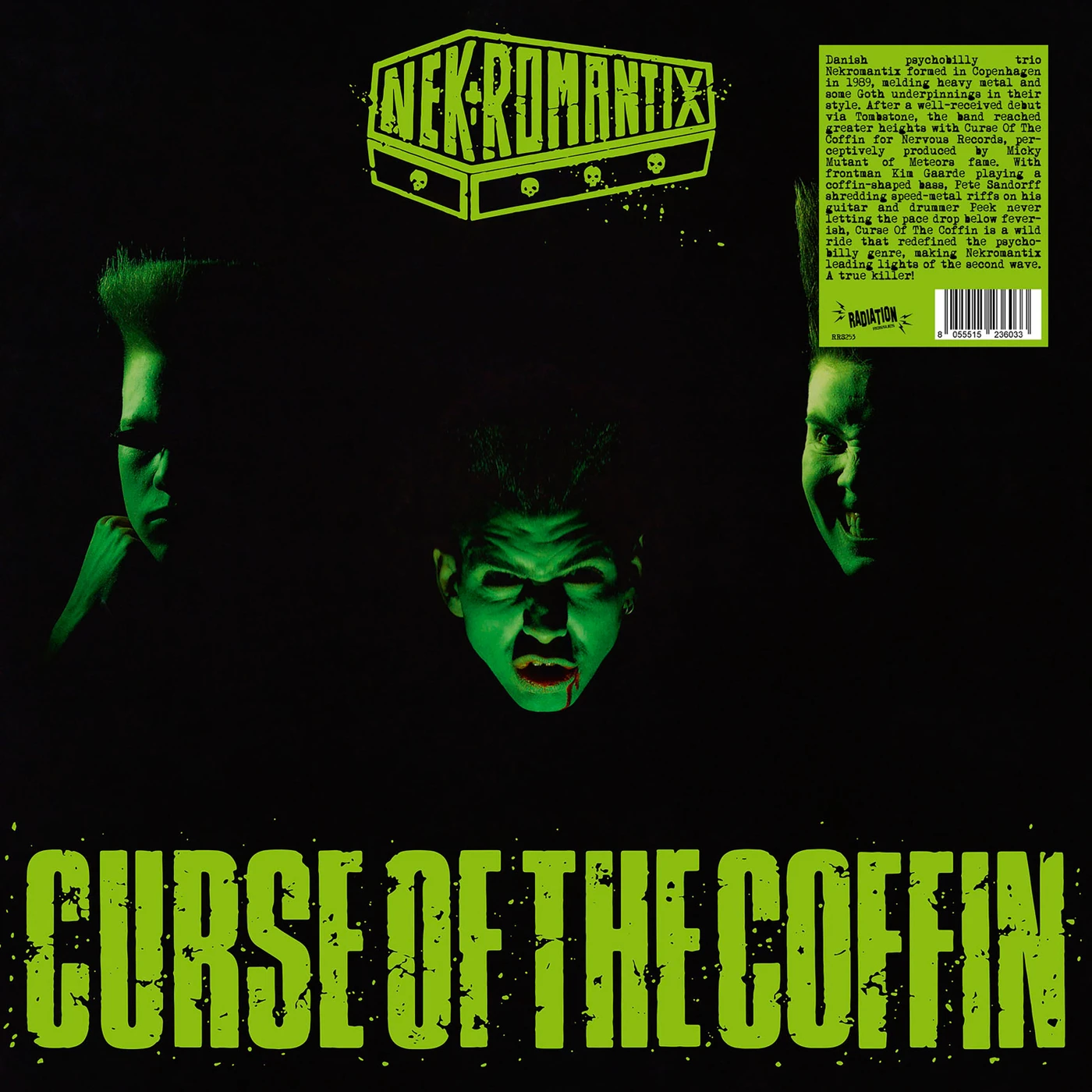 Nekromantix LP - Curse Of The Coffin (Vinyl)