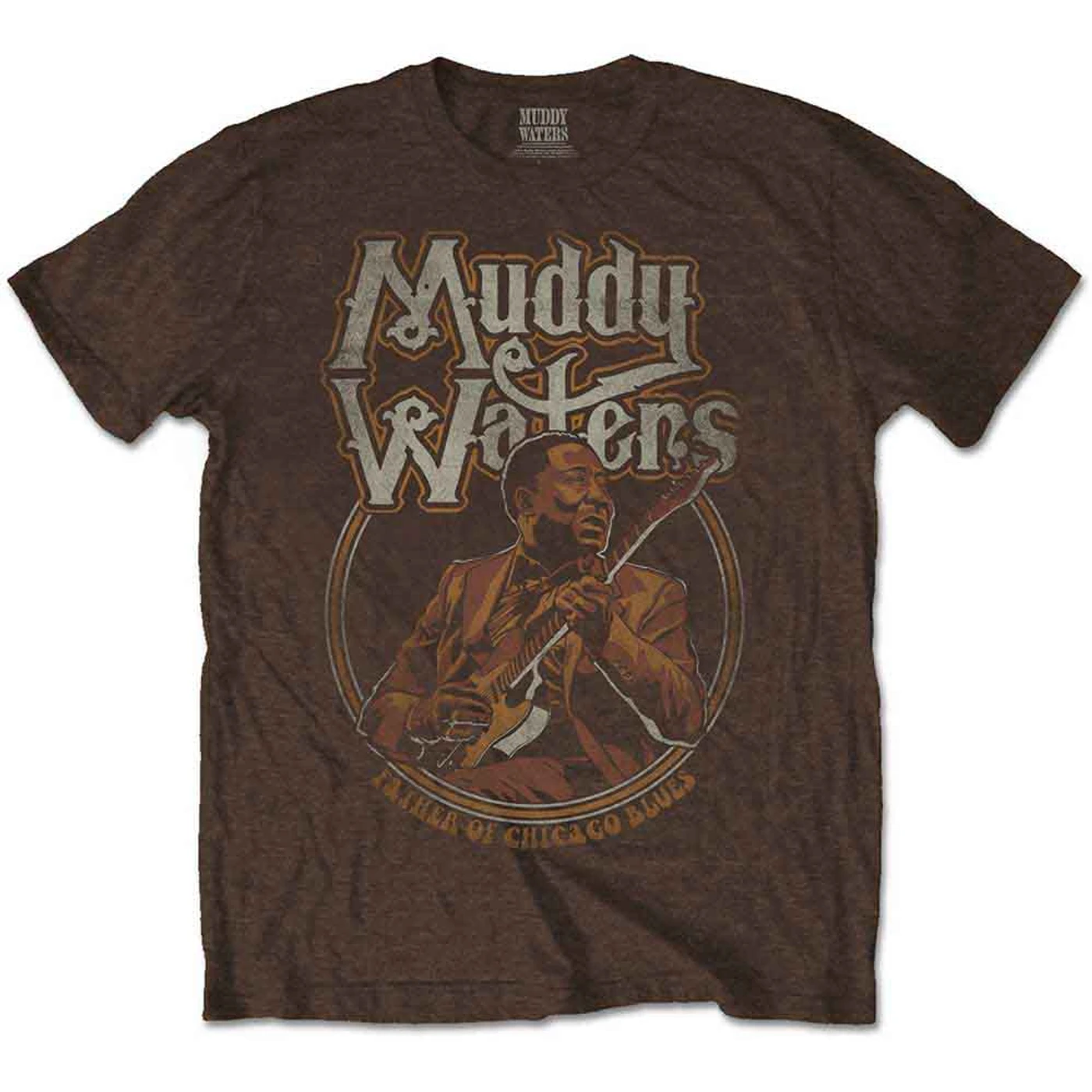 Muddy Waters T Shirt - Father Of Chicago Blues