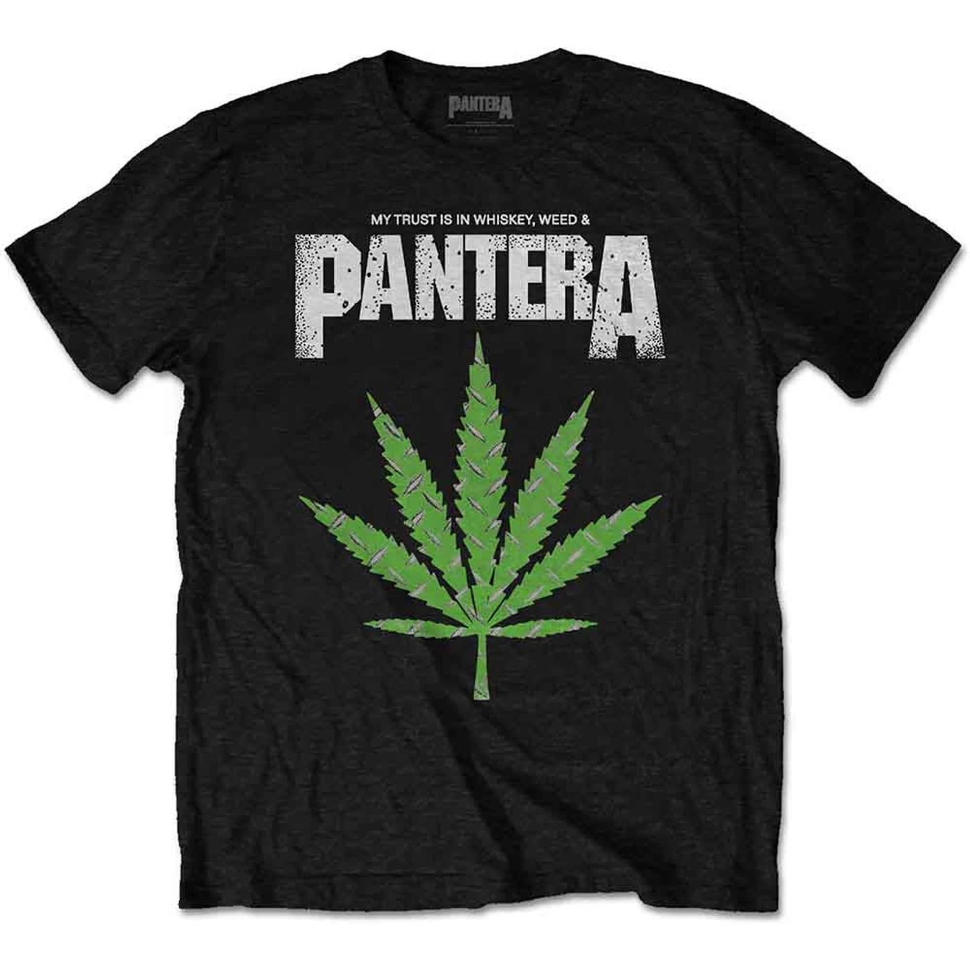Pantera T Shirt - Whiskey 'n Weed
