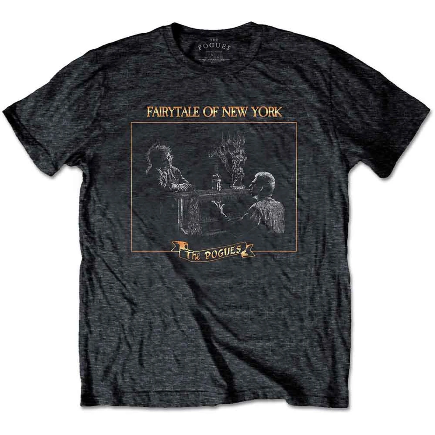The Pogues T Shirt - Fairytale Piano