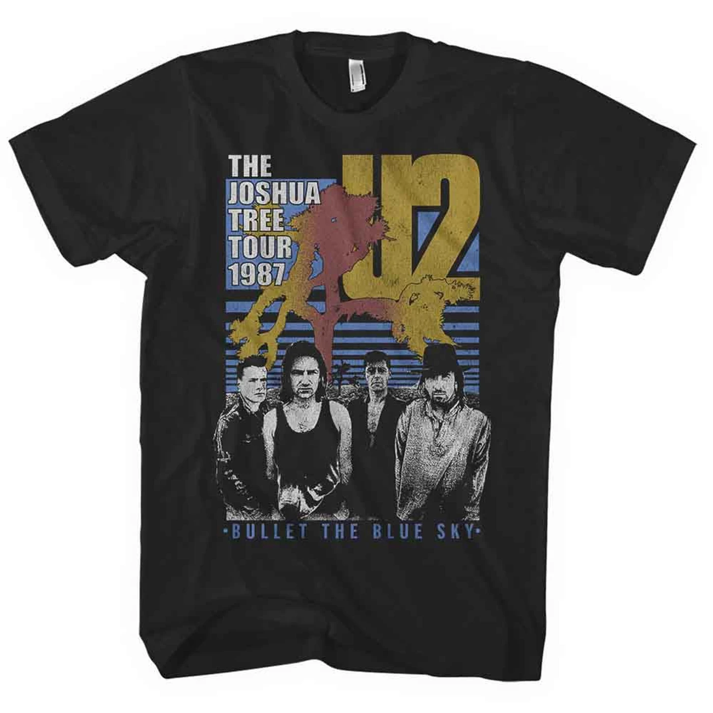 U2 T Shirt - Bullet The Blue Sky